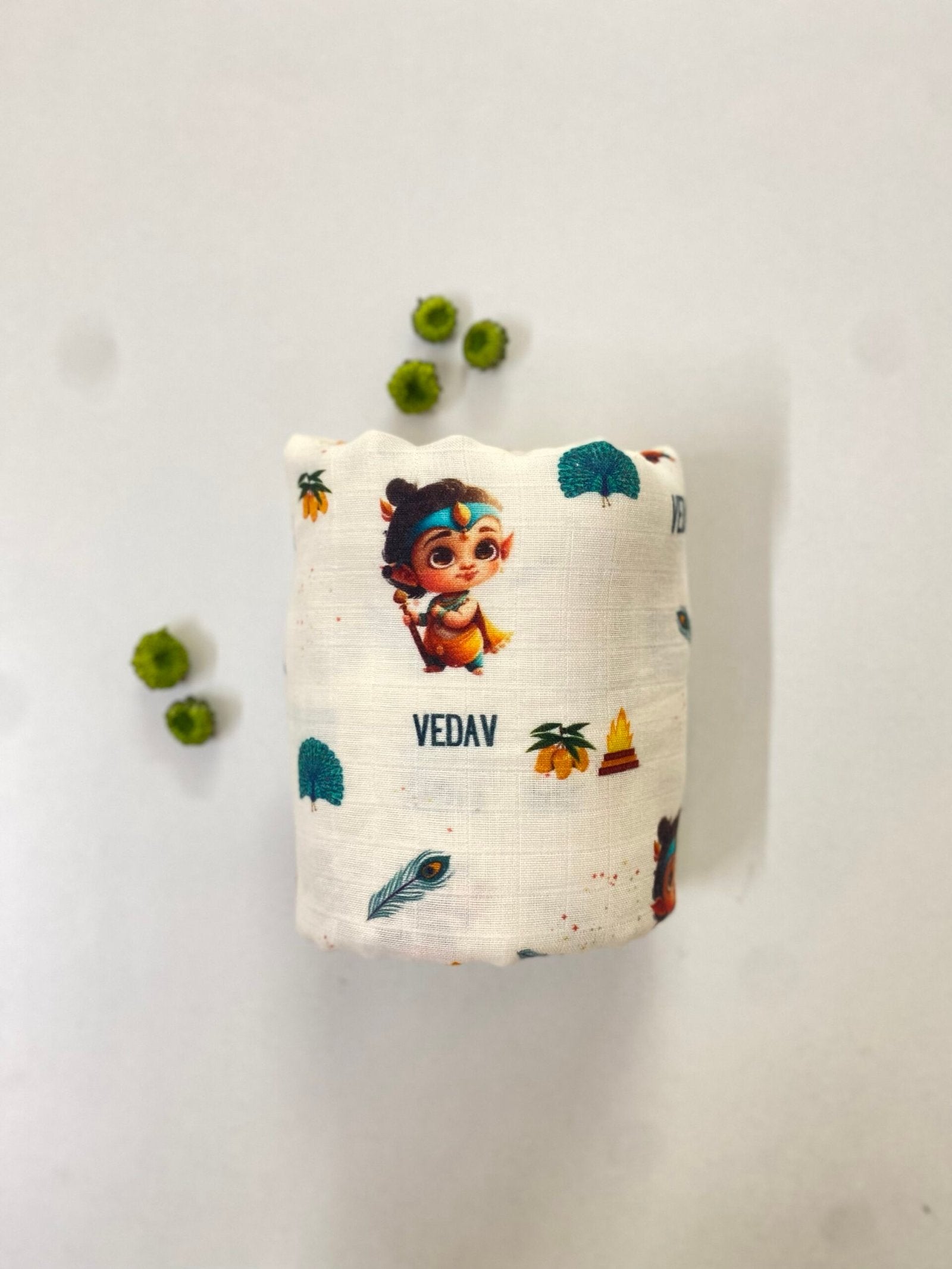 Little Murugan Customised Swaddle